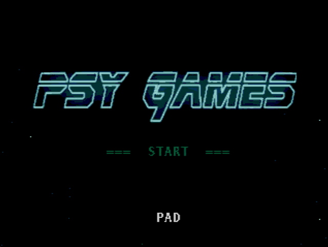 PSY GAMES / Genesis / Mega Drive